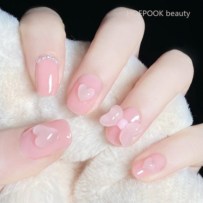 Pink Heart & Bow